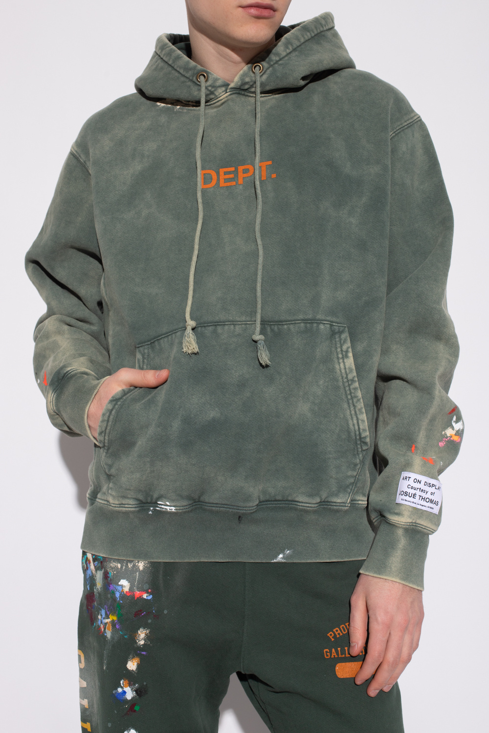 GALLERY DEPT. Logo hoodie | Men's Clothing | Vitkac